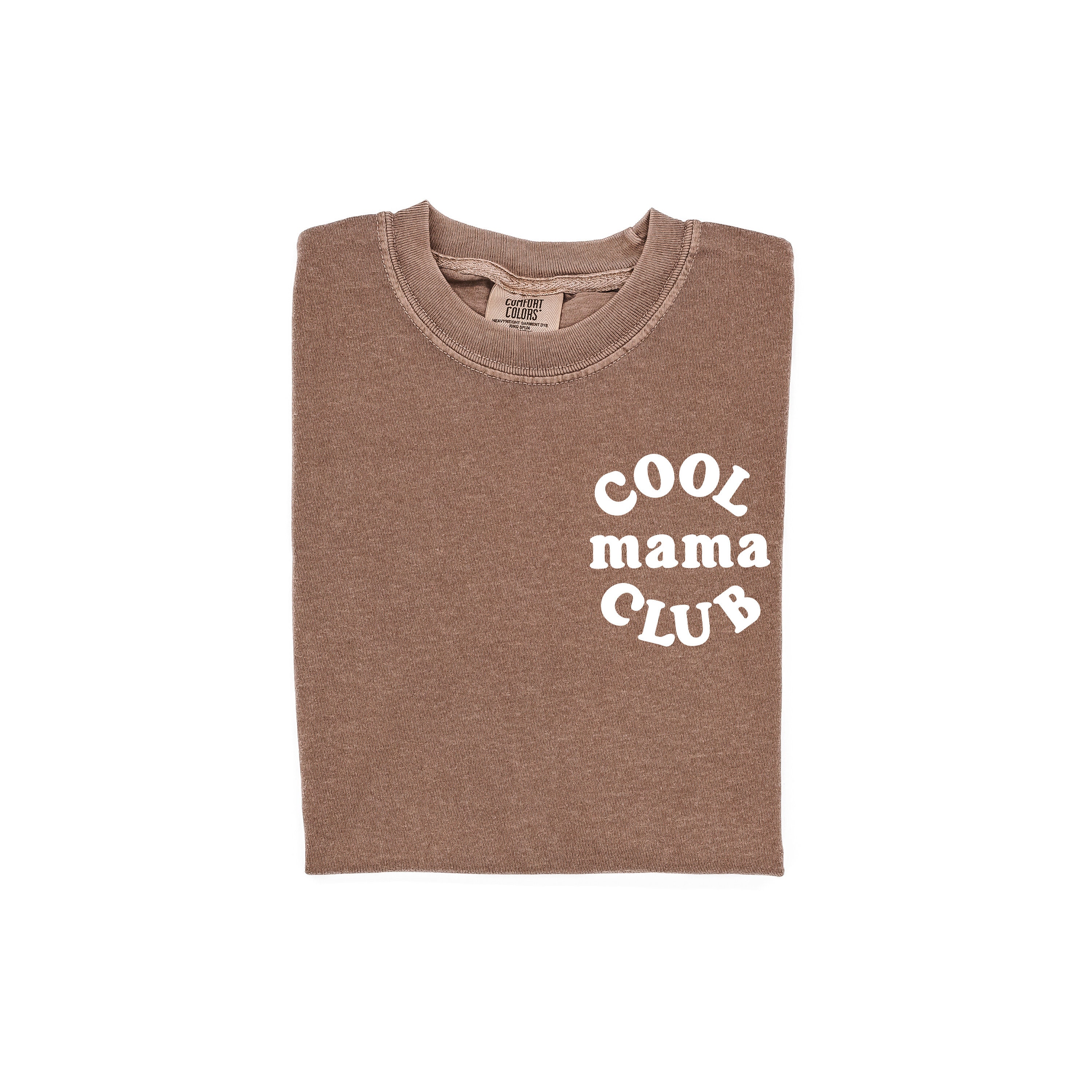 COOL Mama CLUB - Pocket Design - Short Sleeve Comfort Colors Tee