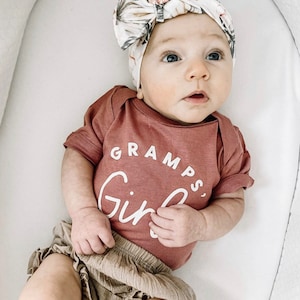 Gramps&#39; Girl | Toddler Girl Shirt | Shirts for Little Girls | Gramps&#39; Girl | Little Girl Shirts | Baby Girl Shirt | Grandpa&#39;s Girl |