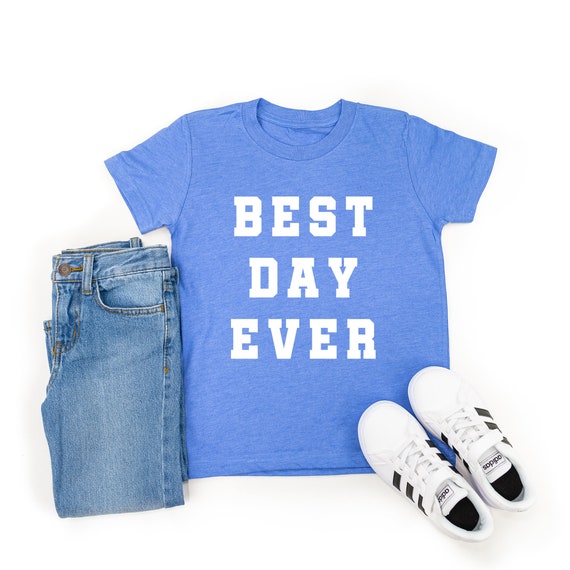 Best Day Ever Varsity Child Shirt Back to School Kid 