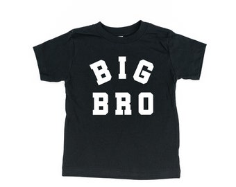 BIG BRO - Varsity - Child Shirt | Brother Shirt s| Little Brothers | Sibling Shirts | Big Brother | Pregnancy Announcement | Kids Tees