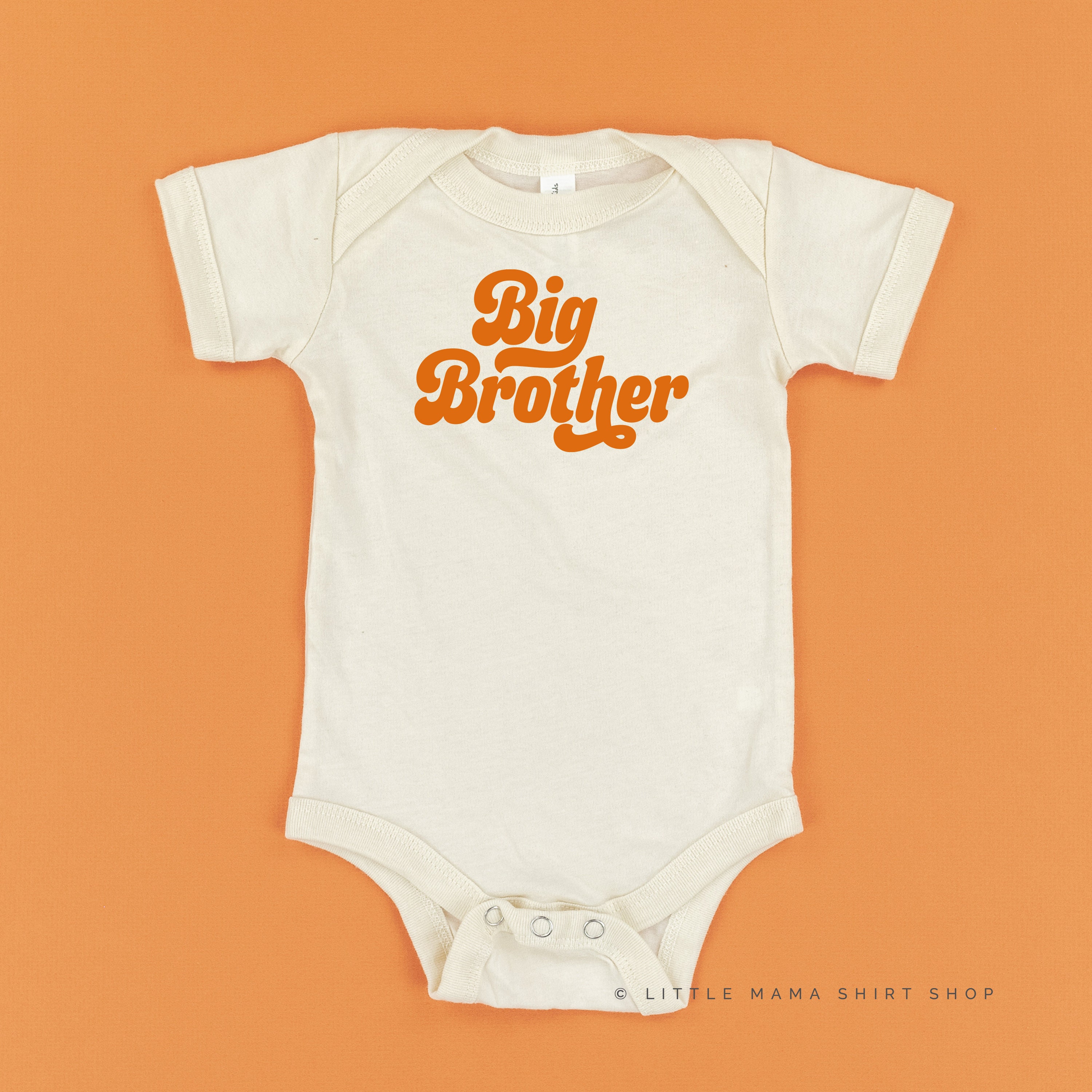 ビッグブラザー（レトロ） - 子供用Tシャツ | 幼児用男の子シャツ