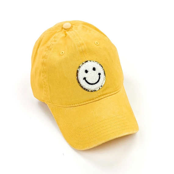 ADULT SIZE - Limited Edition Patch Hat - Yellow W/ White  display picture 3