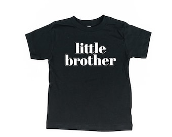 Fratellino - Camicia originale / Grande Fratello / Fratellino / Camicie fratelli / Camicia Baby Brother / Annuncio di gravidanza / Grafica per bambini