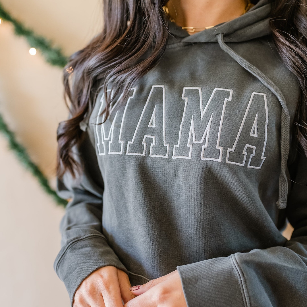 Kids Hoodie — 'I Love My Mommy Very Much' Circular Text Graphic