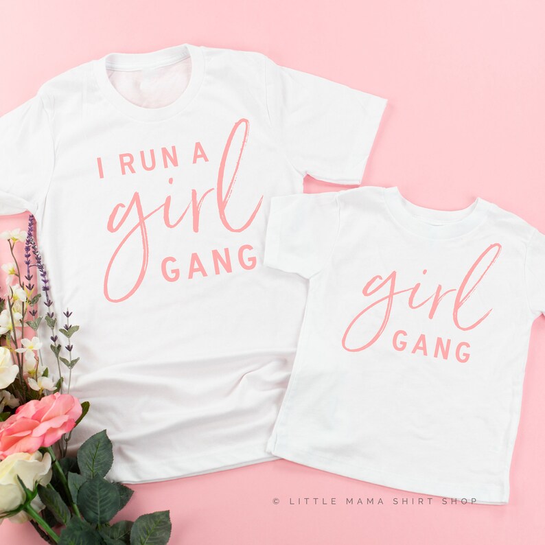 Download Girl Gang Shirts Mommy and Me Shirts Matching Mother | Etsy