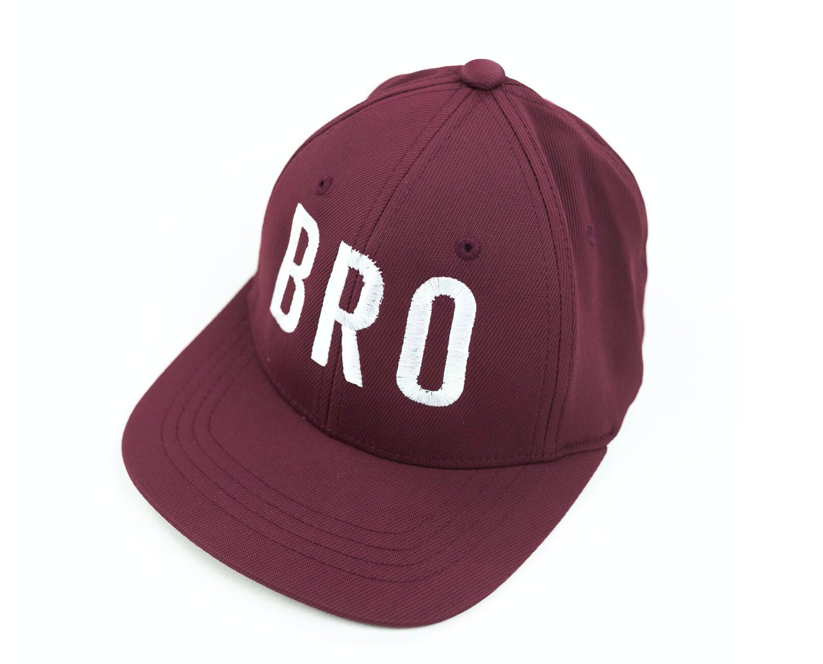 BRO maroon Child Size Flat Brimmed Hat Toddler Boy Etsy
