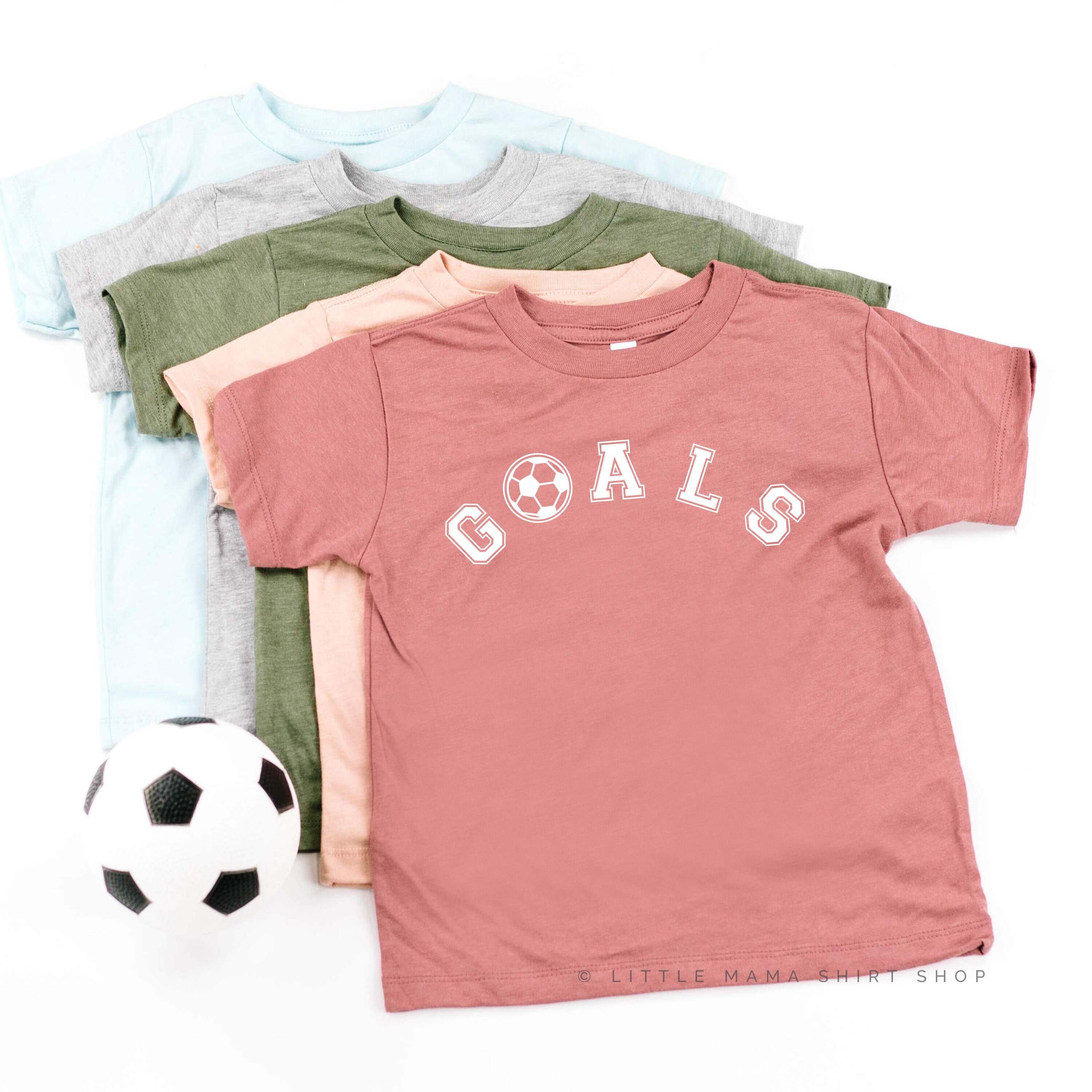 GOALS © Toddler Soccer Shirt Soccer Shirt Shirts for Etsy