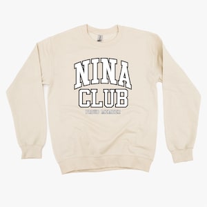 Nina Life Club Sweater - Etsy