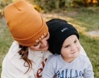 Sherpa Lined Beanie - Tiny Caps | Winter Beanie | Christmas Gift | Fall Accessories | Christmas Gift Idea | Women's Beanie | Kids Beanie |