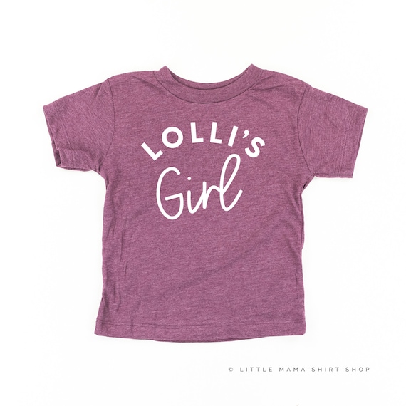 Lolli's Girl | Toddler Girl Shirt | Shirts for Little Girls | Lolli's Girl | Little Girl Shirts | Baby Girl Shirt | Grandma's Girl |