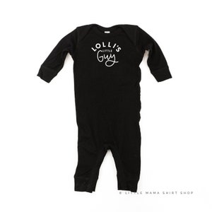 Lolli&#39;s Little Guy - One Piece Baby SLEEPER | Baby Romper | Baby Graphic Tee | Kids Graphic Tee | Baby Sleeper | Lolli&#39;s Guy | Baby Boy Tee