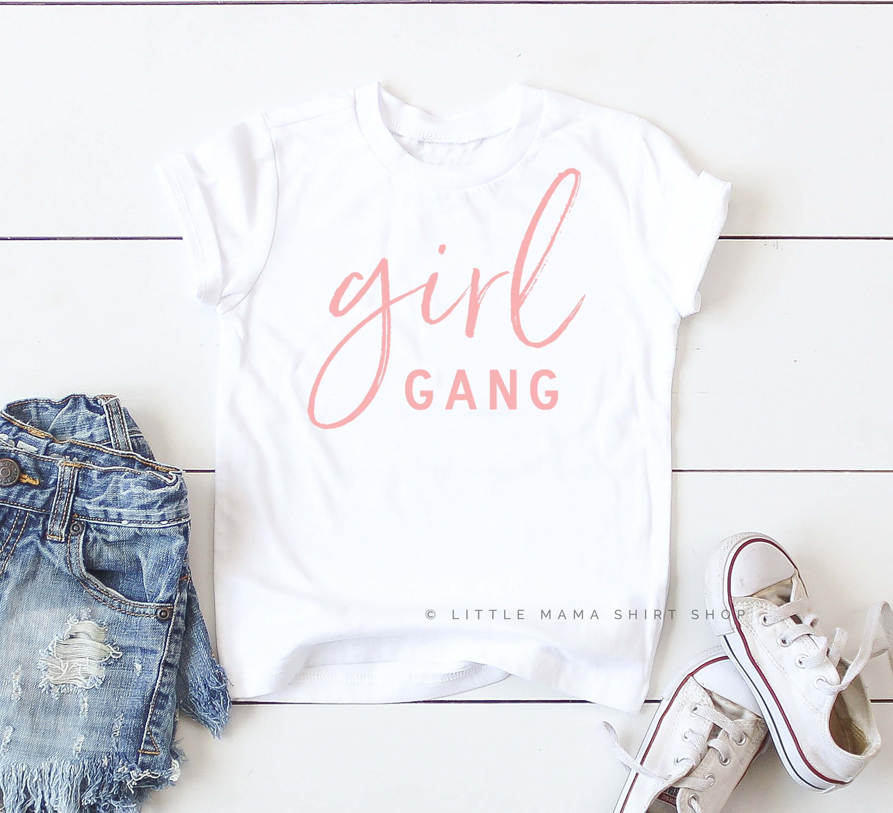 Girl Gang Pink Design Toddler Girl 