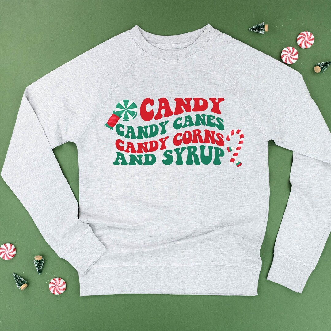 Candy Candy Canes Candy Corns and Syrup Lightweight Etsy
