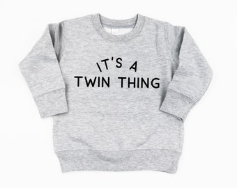 It's a Twin Thing | Child SWEATER | Sweater for Kids | Twin Sweaters | Kid Sweaters | Toddler Sweatshirt | Twinning Sweaters | Kid Sweaters