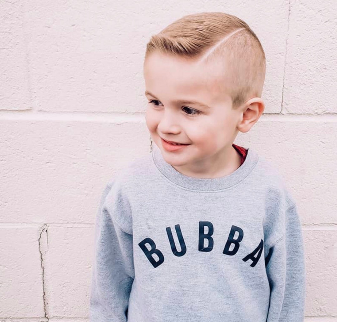 BUBBA Child Sweater Boy Sweater Kid Sweatshirt Little Boy Shirt Boy
