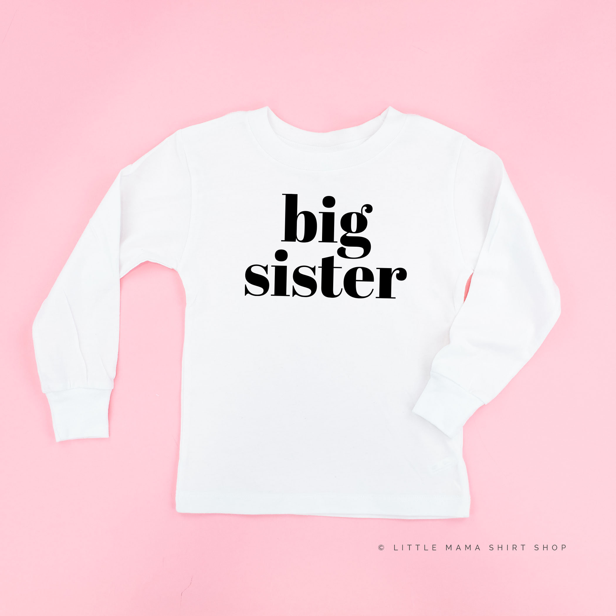 big sister long sleeve shirt