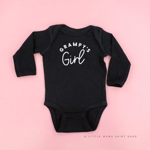 Grampy&#39;s Girl - LONG SLEEVE Child Shirt | Girl Shirt | Shirts for Little Girls | Grampy&#39;s Girl | Little Girl Shirts | Grampy&#39;s Girl