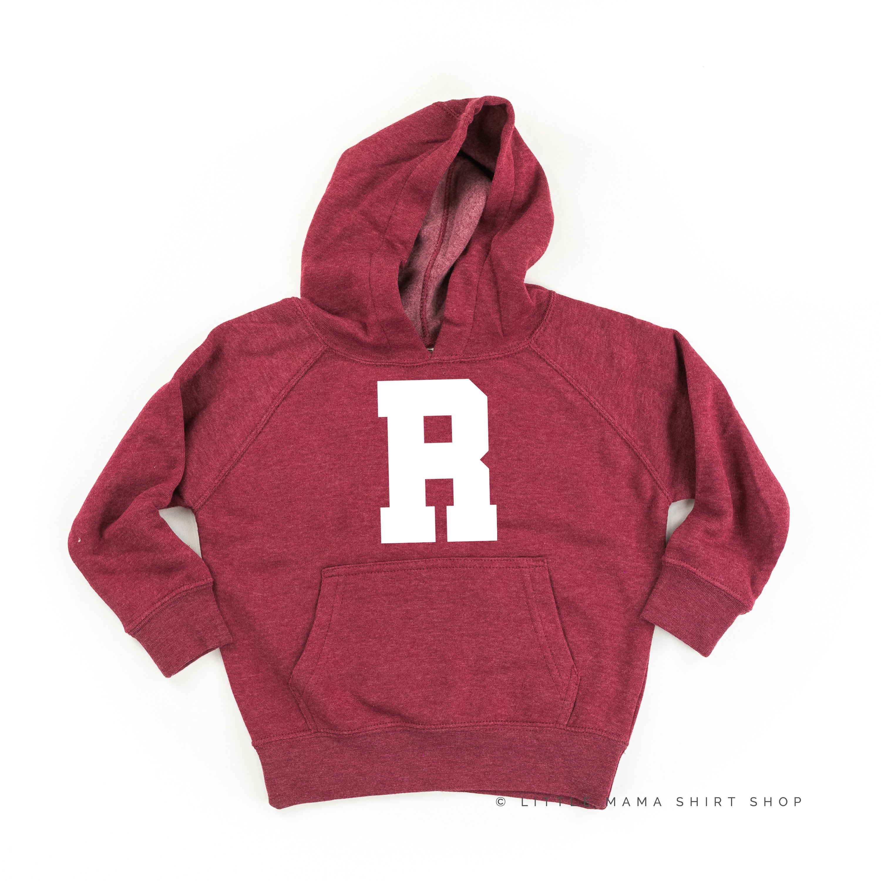 Varsity Initial r Child HOODIE Sweater for - Etsy UK