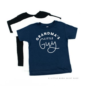 Grandma&#39;s Little Guy | Toddler Boy Shirt | Shirts for Little Boys | Gram&#39;s Guy | Little Boy Shirts | Baby Boy Shirt | Grandma&#39;s Boy | |