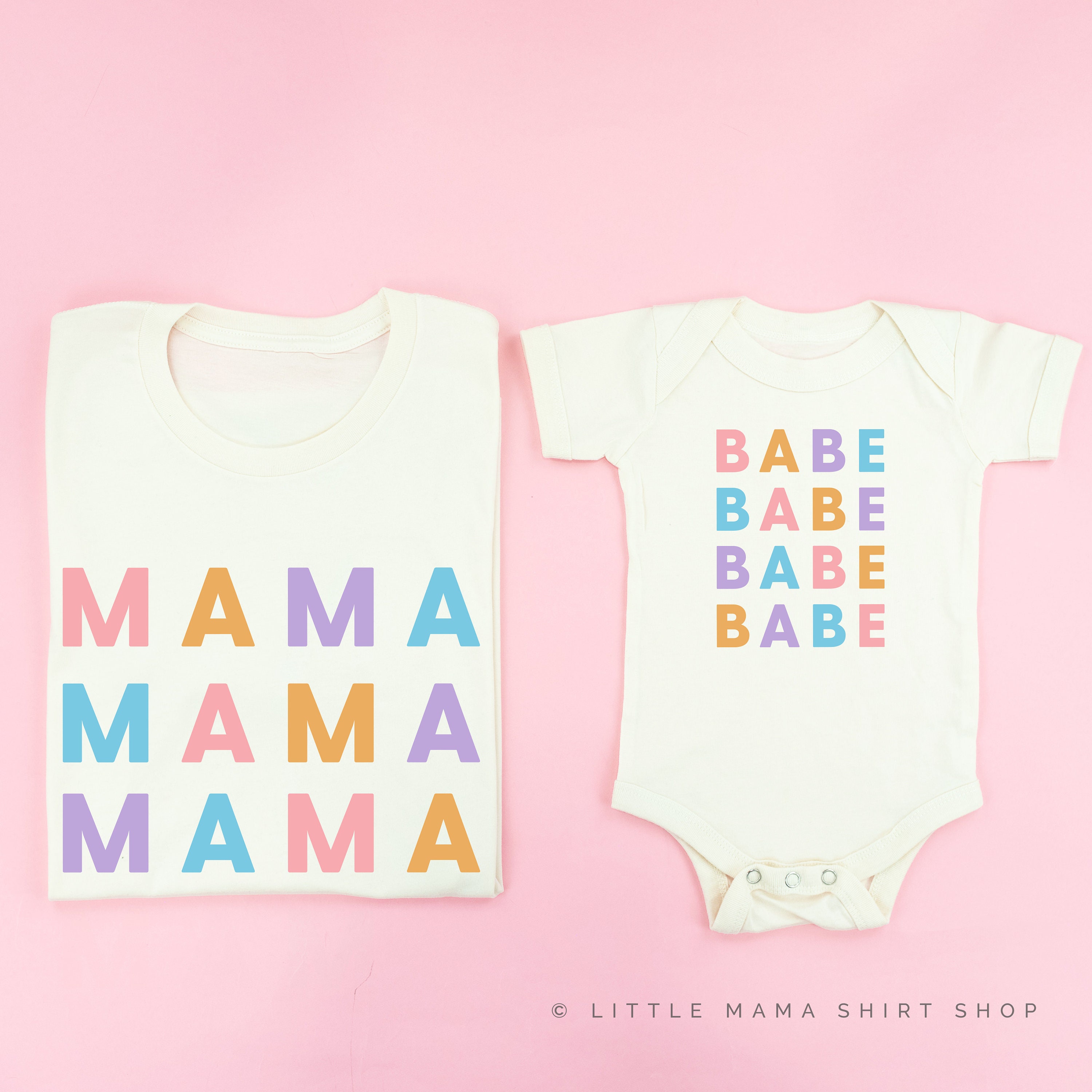 babe and mama shirts