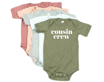 Cousin Crew - CLASSIC | Cousin Shirts | Cousin Shirts for Kids | Cousin Bodysuit | Baby Cousin Shirts | Christmas Shirts | Cousin Tees |