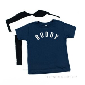 BUDDY | Little Boy Shirt |Trendy Kids Clothes | Shirts for Little Boys | Boy Shirt | Toddler Boy Shirt | Boy Graphic Tees |