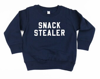 Snack Stealer | Child Sweater | Sweater for Kids | Sweater for Girls | Sweater for Boys | Toddler Sweater | Kids Clothes | Graphic Tee