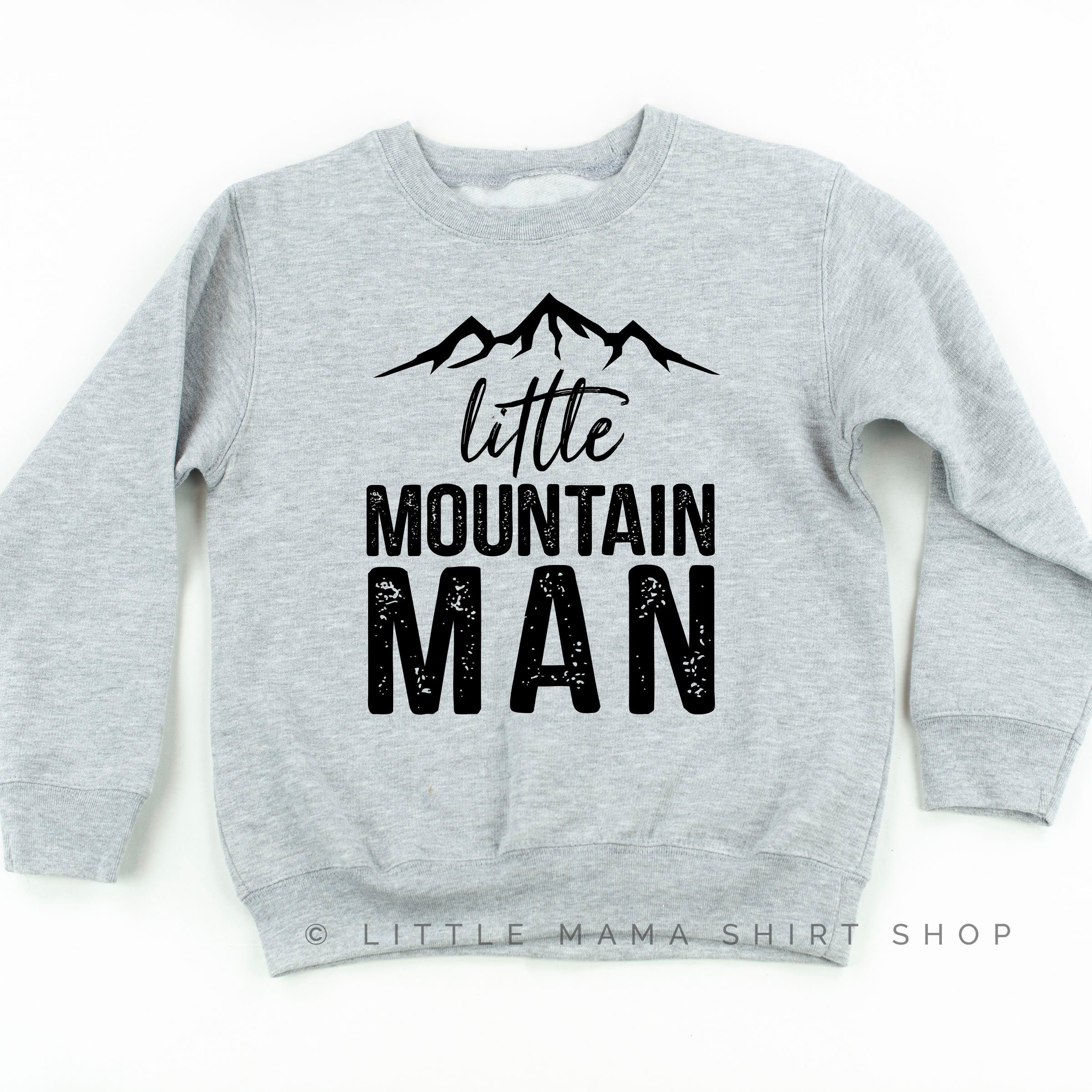 Little Mountain Man Kid Sweater Sweater 