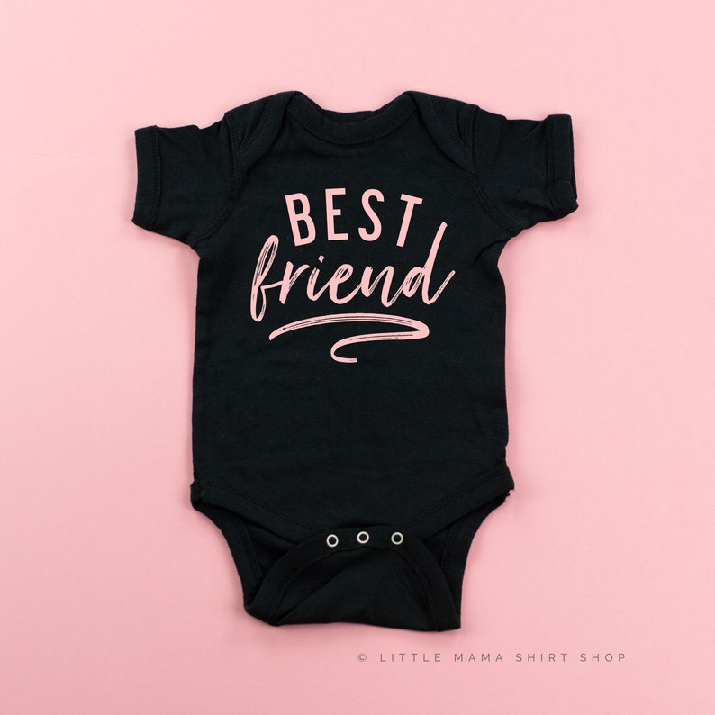 Best Friend Pink Design BFF Toddler Girl Shirt Toddler Etsy