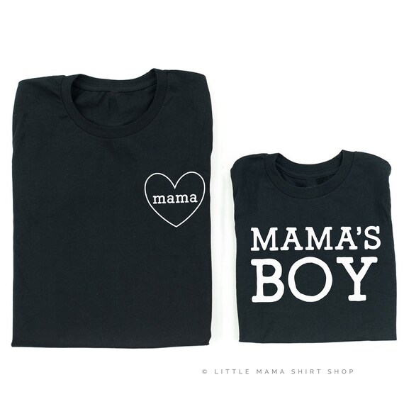 Mommy And Me Shirts Set Of 2 Mom And Son Matching Shirts Etsy