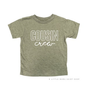 Cousin Crew - Design #2 - Short Sleeve Child Shirt | Cousin Shirts for Kids | Cousin Bodysuit | Adult Cousin Shirts | Cousins | Graphic Tee