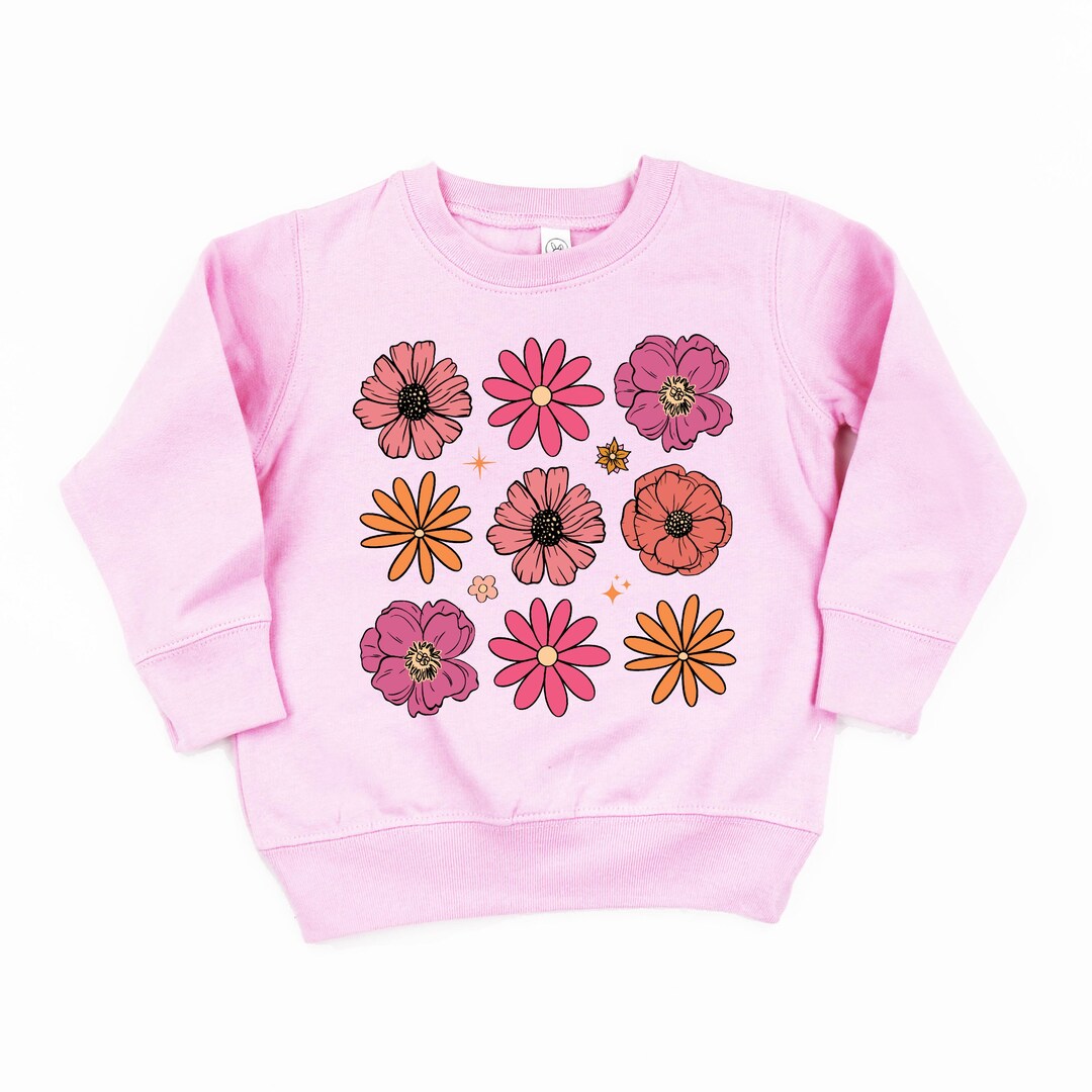 Spring Blooms Girls Skirted Onesie