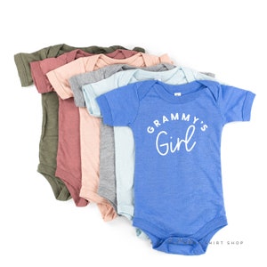 Grammy&#39;s Girl | Toddler Girl Shirt | Shirts for Little Girls | Gigi&#39;s Girl | Little Girl Shirts | Baby Girl Shirt | Grandma&#39;s Girl |