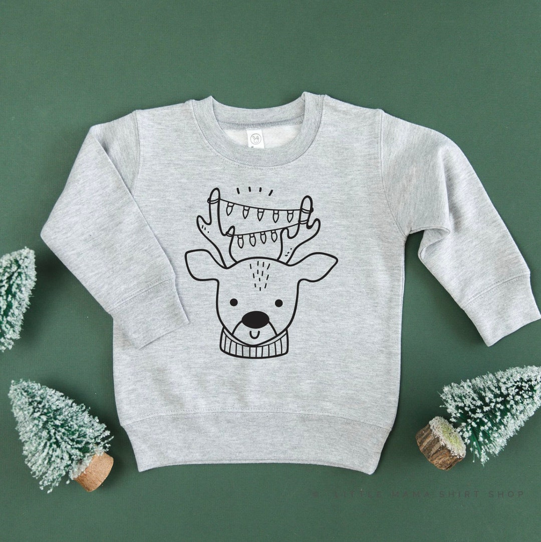 Boy Santa & Reinder Sweater main image 1