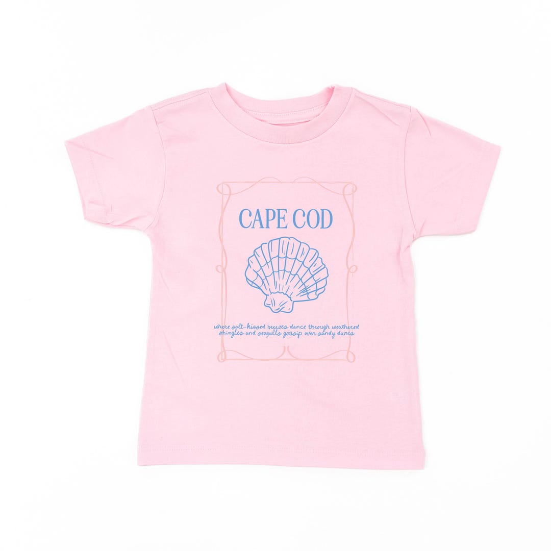 Cape Cod - Child Tee | Kids Summer Outfit | Spring Graphic Tee | Vacay ...