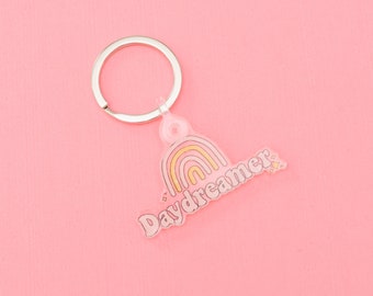 LMSS® KEYCHAIN - Daydreamer (Rainbow) | Retro Keychains | Mom Accessories | Mom Life | 90's Moms | Keychain Accessories | Mother's Day Gift