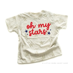 Oh My Stars - Child STAR Tee | Fourth of July Shirt | Patriotic Outfit | Kids Accessories | Memorial Day Tee | USA Proud | All American Kid