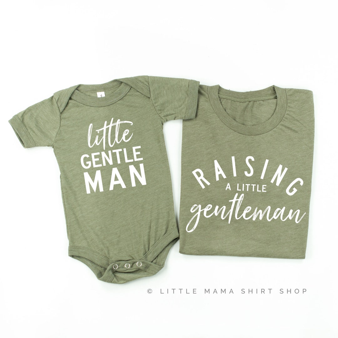 Raising A Little Gentleman-little Gentleman © OLIVE Boy Mom - Etsy