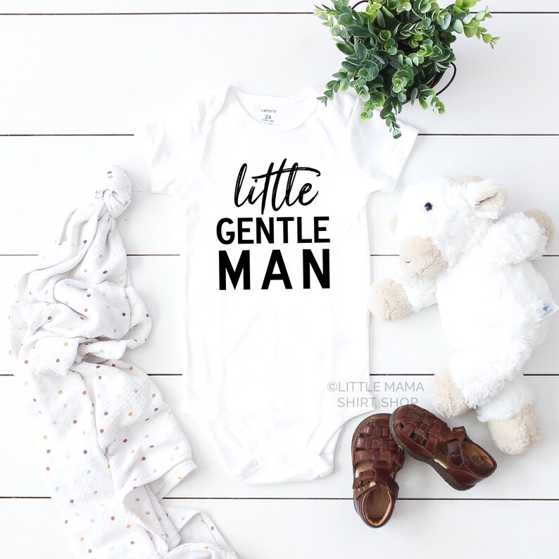 Little Gentleman Shirt Toddler Shirts Little Boy Shirts Etsy
