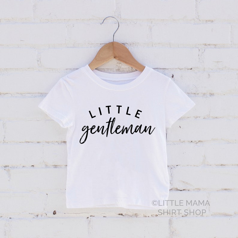 Little Gentleman Shirt Toddler Shirts Little Boy Shirts Etsy 日本
