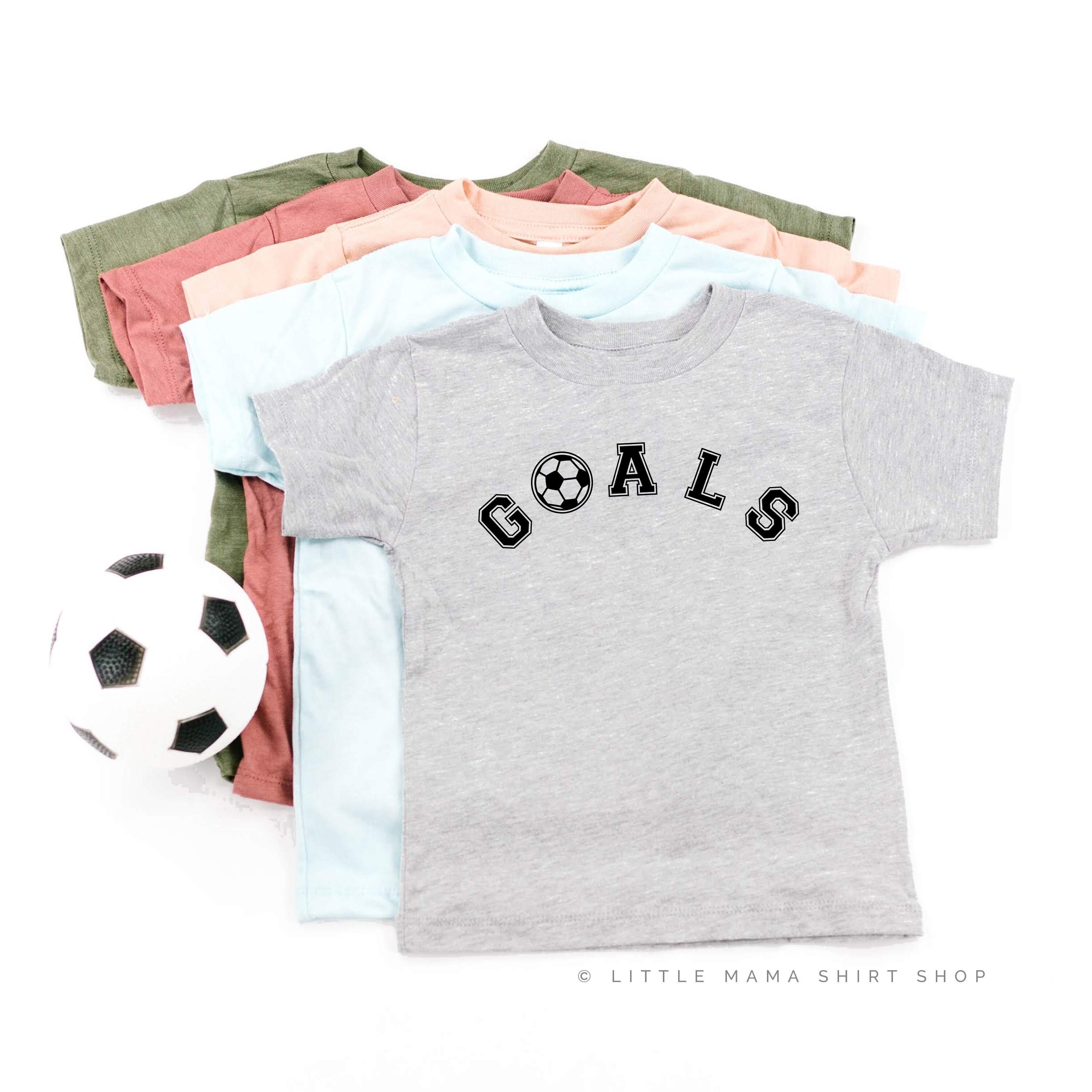 GOALS © Toddler Soccer Shirt Soccer Shirt Shirts for Etsy