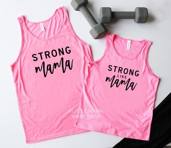 mommy and me matching workout clothes