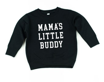 Mama's Little Buddy - Child Sweater | Valentine Sweater | Kids Valentine Sweater | Kid Valentine | Kids Graphic Tee | Valentine Graphic Tee