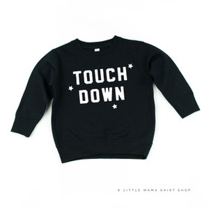 Touch Down | Kid Sweater | Sweater for Kids | Kid Sweatshirt | Toddler Shirt | Toddler Sweatshirt | Graphic Sweater | Kids Sports Sweaters |