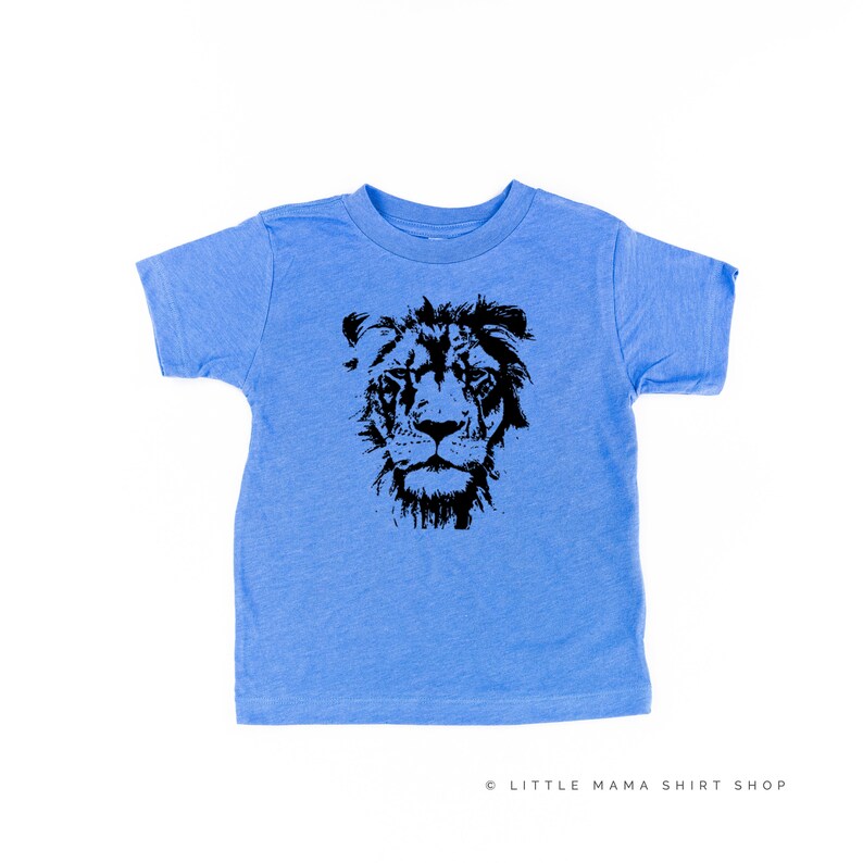 LION Child Shirt Toddler Shirt Kid Shirt Littler Girl Etsy