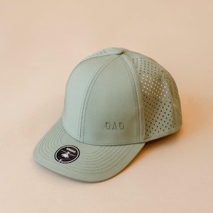 Low-profile snapback-hoed met zes panelen - kleur op kleur - (kies de naam van je vader/opa) | Herenhoed | Hoeden voor vaders | Vaderdag | Cadeau voor papa