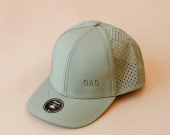 Six Panel Low Profile Snapback Hat - Tone On Tone - (Choose Your DAD/GRANDPA Name) | Men's Hat | Hats for Dads | Father's Day | Gift for Dad