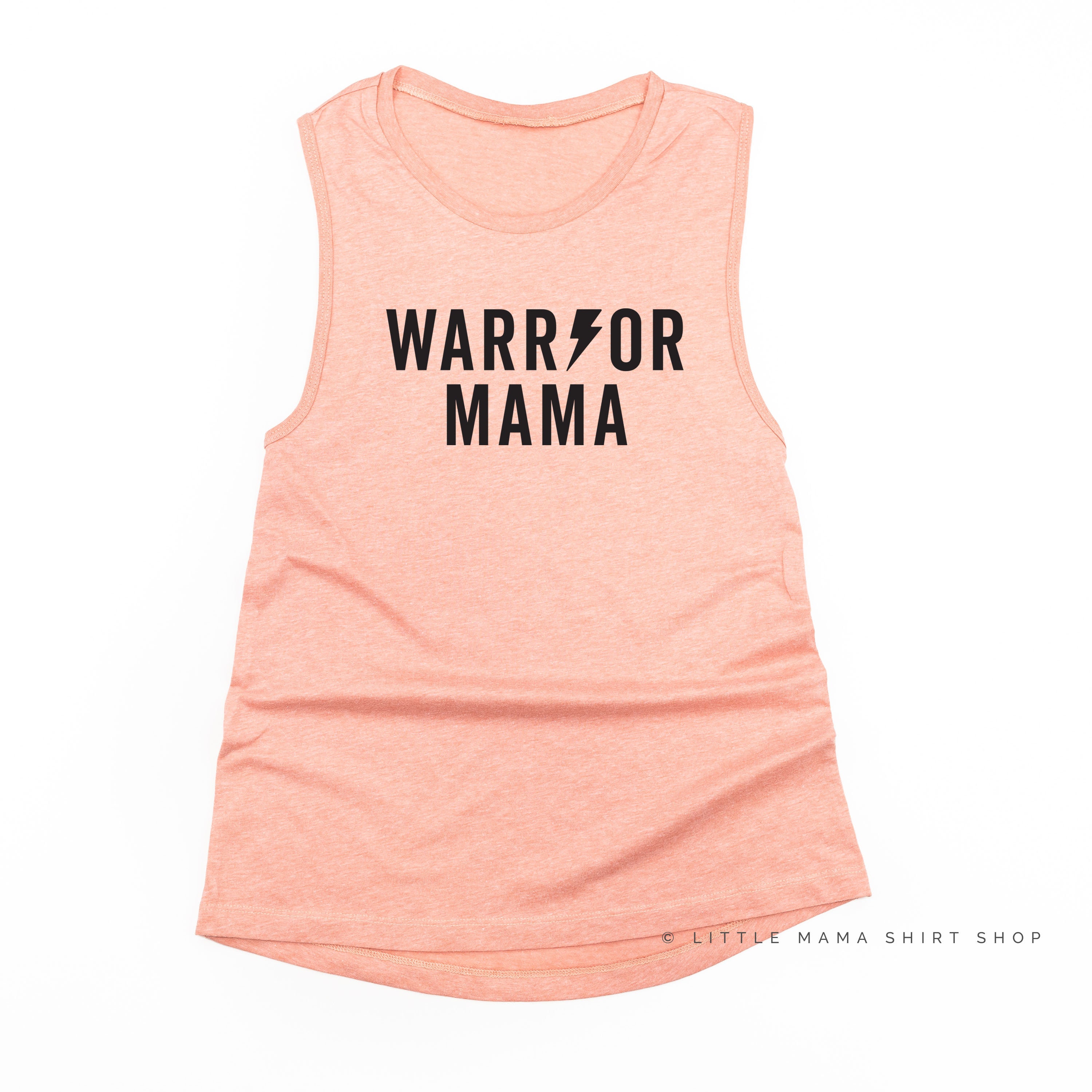 Warrior Mama MUSCLE TANK Workout Tanks Graphic Tanks | Etsy