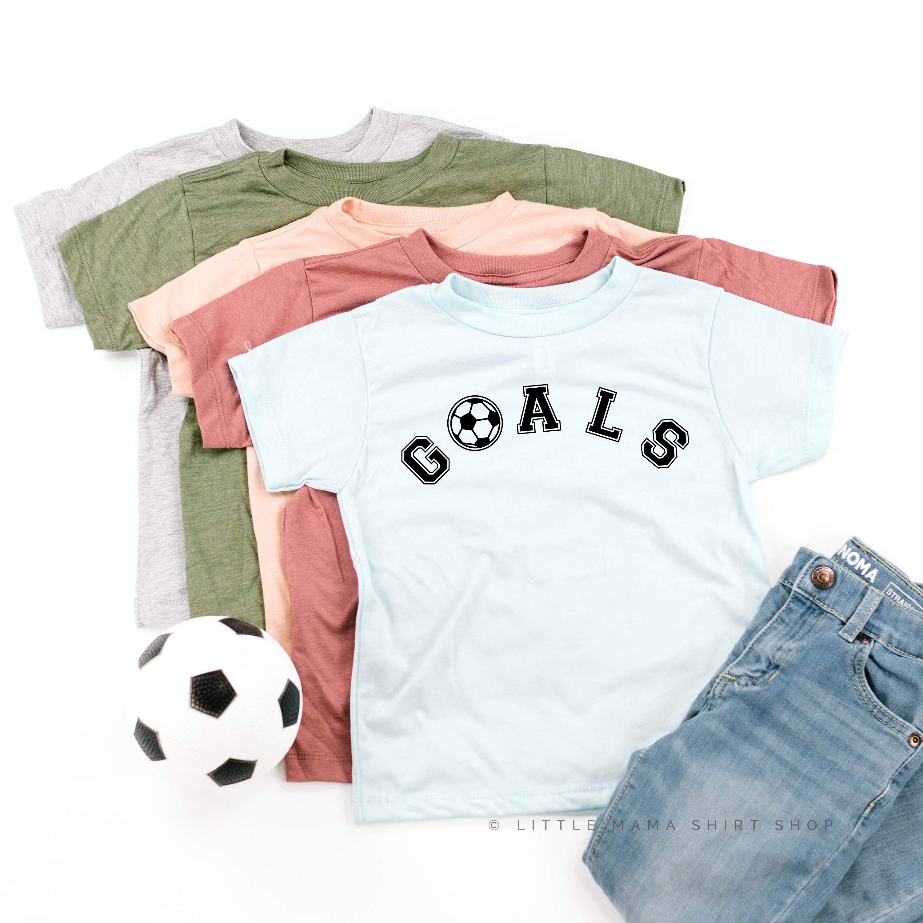 GOALS © Toddler Soccer Shirt Soccer Shirt Shirts for Etsy