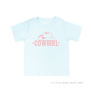 COWGIRL Child Shirt Kids Graphic Tee Kids Rodeo Shirt Kids Western Shirt Girls Graphic Tee Kids Cowgirl Tee Graphic Shirt image 7